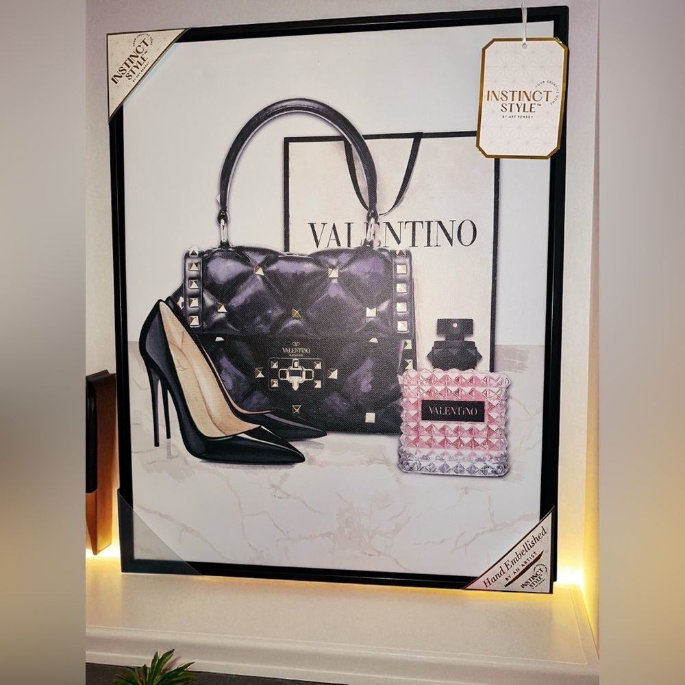 Valentino Canvas Fashion Wall Art 16X20